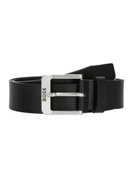 BOSS Gürtel Jemio_Sz40 schwarz/silber