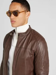 Maze Jacke Jack (1-St) dunkelbraun