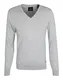 SCOTCH & SODA Strickpullover mit V-Ausschnitt graumeliert