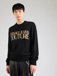 Versace Jeans Couture Pullover cappuccino/schwarz