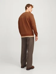 JACK & JONES Sweatshirt JJEBradley braun