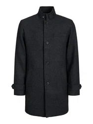 JACK & JONES Mantel 'EMELTON' hellgrau/dunkelgrau