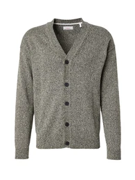 Strickjacke grnmeliert