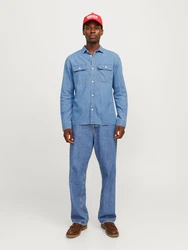 Jack & Jones Hemd JJETravis blau