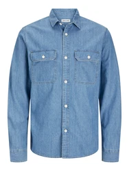 Jack & Jones Hemd JJETravis blau