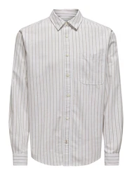 Only & Sons Hemd 'ONSDrake' hellblau/schwarz/weiß