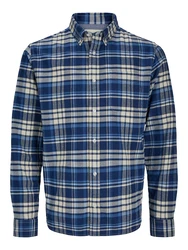 Jack & Jones Hemd JPRBLunorris blau/saphir/wollwei