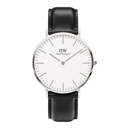 Daniel Wellington Uhr Classic Collection Sheffield silber / schwarz