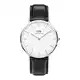 Daniel Wellington Uhr Classic Collection Sheffield silber / schwarz
