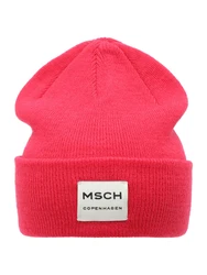 MSCH COPENHAGEN Mütze 'Mojo' (RWS) himbeer/schwarz/weiß