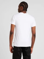 LEVI'S T-Shirt '2 Pack Crewneck Graphic' blau/rot/weiß