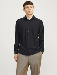 JACK & JONES Hemd 'JPRBLAACTIVE' schwarz