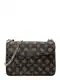 GUESS Torba za na rame 'EVELUNE CONVERTIBLE'  smeđa / karamela / tamno smeđa / zlatna