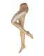 FALKE Najlonke ''''Shelina 12''''  svetlo rjava