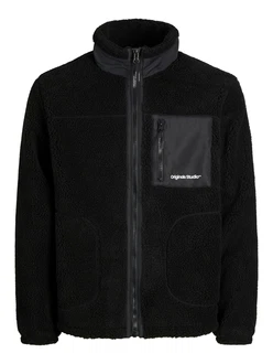 JACK & JONES Jacke 'JORVesterbro' Schwarz/Lila/Schwarz/Lila/Schwarz/Lila JACK & JONES Jacke 'JORVesterbro' Schwarz/Lila/Schwarz/Lila/Schwarz/Lila