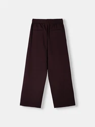 Bershka Hose burgunder