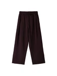 Bershka Hose burgunder