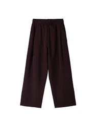 Bershka Hose burgunder