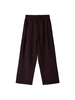 Bershka Hose burgunder