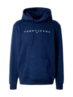 Tommy Jeans Sweatshirt/Sweatjacke dunkelblau/weiß