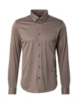 Matinique Hemd Trostol Grau/Braun/Khaki