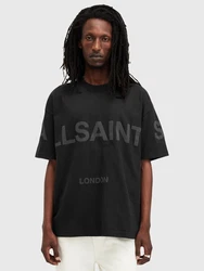 AllSaints T-Shirt 'BIGGY' dunkelgrau/schwarz