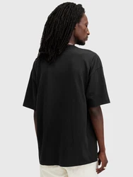 AllSaints T-Shirt 'BIGGY' dunkelgrau/schwarz