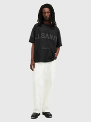 AllSaints T-Shirt 'BIGGY' dunkelgrau/schwarz