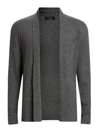 Strickjacke (RWS) dunkelgrau