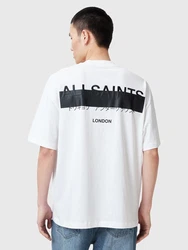 AllSaints T-Shirt 'REDACT' schwarz/weiß