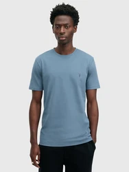 AllSaints T-Shirt 'BRACE' (GOTS) opal / greige / schwarz
