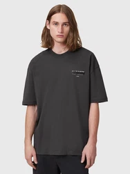 AllSaints T-Shirt 'REDACT' schwarz/weiß