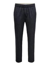 Hose 'ONSLinus' schwarzmeliert