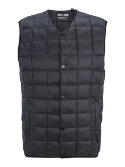 Only & Sons Weste 'Gavin' schwarz
