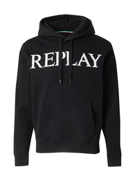 Sweatshirt schwarz / offwhite
