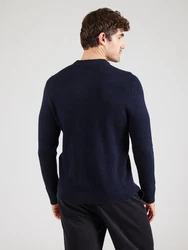 JACK & JONES Pullover JOREaton marineblau