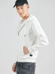 REPLAY Sweatjacke Sweatshirt weiß