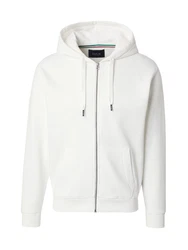 REPLAY Sweatjacke Sweatshirt weiß