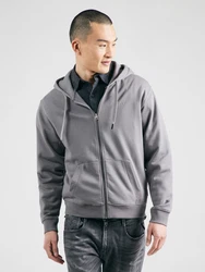 REPLAY Sweatjacke Sweatshirt grau