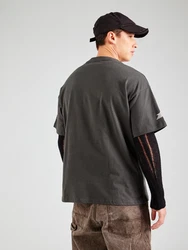 WEEKDAY T-Shirt 'Great' brokat/grafit/offwhite