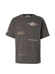 T-Shirt 'Great' brokat / graphit / offwhite