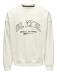Only & Sons Sweatshirt Alta schwarz / offwhite