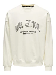 Only & Sons Sweatshirt Alta schwarz / offwhite