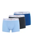 Tommy Hilfiger Underwear Trunk 3P TRUNK mit Logoschriftzug Hellblau/Blau/Grau