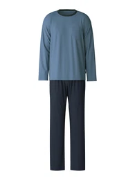 Pyjama blau / dunkelblau