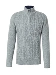 GARCIA Pullover mit Zipper Grau/Hellgrau/Grau/Hellgrau/Grau/Hellgrau/Grau/Hellgrau/Grau/Hellgrau/Grau/Hellgrau/Grau/Hellgrau/Grau/Hellgrau/Grau/Hellgrau