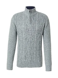 GARCIA Pullover mit Zipper Grau/Hellgrau/Grau/Hellgrau/Grau/Hellgrau/Grau/Hellgrau/Grau/Hellgrau/Grau/Hellgrau/Grau/Hellgrau/Grau/Hellgrau/Grau/Hellgrau