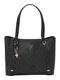 GUESS Torba za na rame 'Erica Elite'  antracit siva / crna