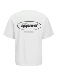 JACK & JONES T-Shirt 'JJEBradley' schwarz/weiß