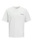 JACK & JONES T-Shirt 'JJEBradley' schwarz/weiß JACK & JONES T-Shirt 'JJEBradley' schwarz/weiß